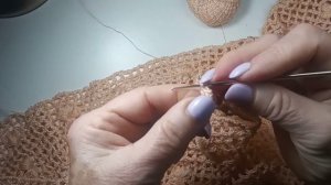 КРУЖЕВНАЯ БЛУЗКА В ФИЛЕЙНОЙ ТЕХНИКЕ ВЯЗАНИЯ