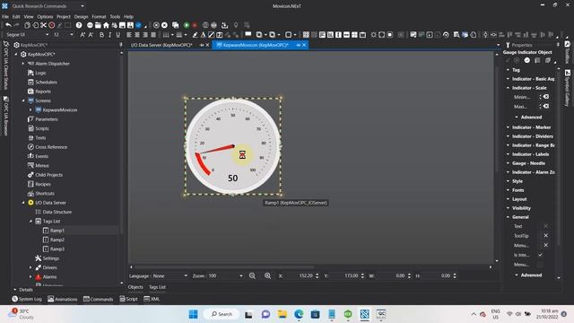 MoviconNEXt To Kepware Server OPCUA смотреть онлайн