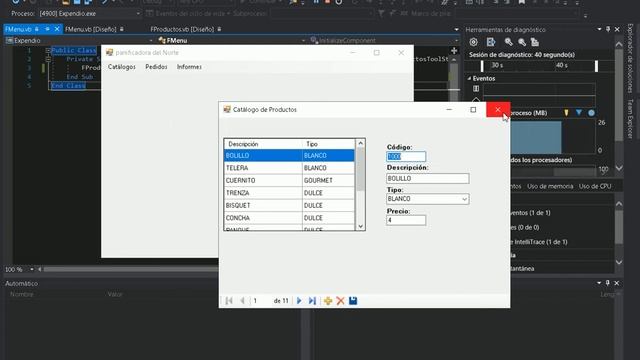 Visual Basic .NET #3 Menú, Insertar y programar las opciones principal para la aplicación. смотреть онлайн