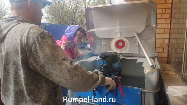 Первый запуск лодочного мотора Сеаново (Seanovo) SN 9.9 FHS смотреть онлайн