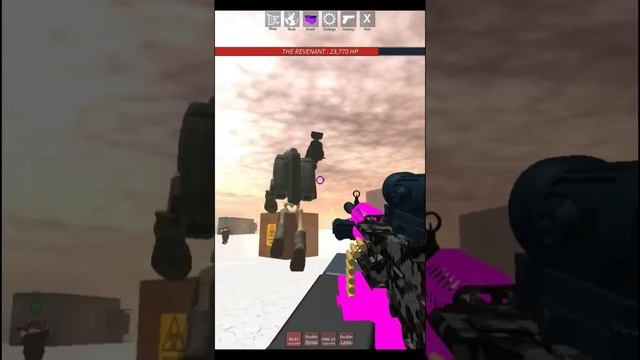 Maxed out m249 vs Boss (Roblox ZU) смотреть онлайн