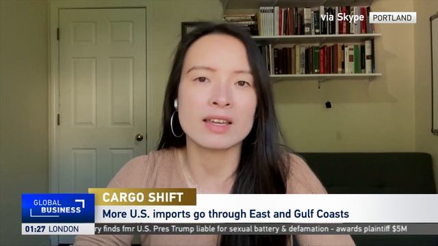 Global Business: How a Freight Recession Could alter U.S.- China Trade смотреть онлайн