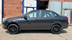 r16 колёса на черную Гранту / стиль Granta sport / диски прома