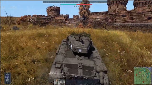 ◄TUTO 🇫🇷 ► Stratégie en char sur la carte La Citadelle Blanche ◄ WAR THUNDER ► смотреть онлайн