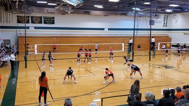 DHS varsity volleyball vs Sublette set 1 part one 8/28/2021 смотреть онлайн