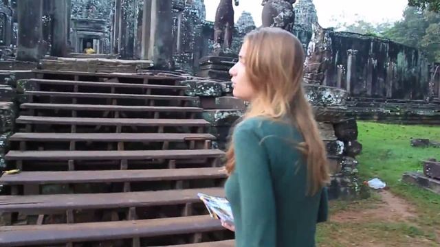 Волшебный мир королевства Камбоджа, храм Байон. смотреть онлайн