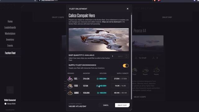 Star Atlas - How to stake your ships - Ship Enlistment Tutorial смотреть онлайн