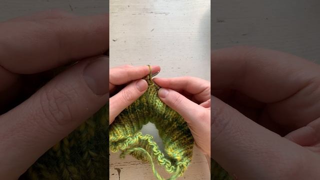 Резинка спицами 2/2 смотреть онлайн