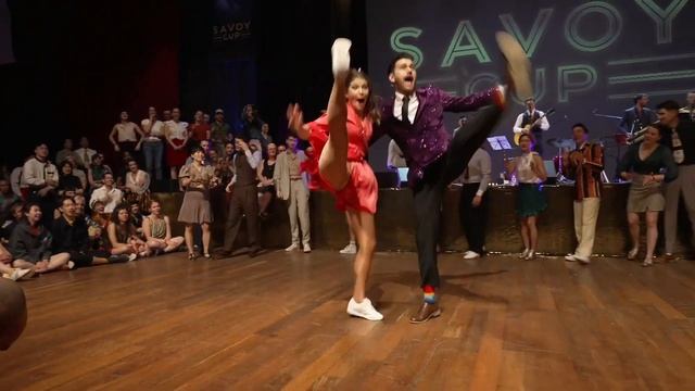 Savoy Cup 2023 - Advanced Strictly Final Reaction - Lindy Hop Swing Dance смотреть онлайн