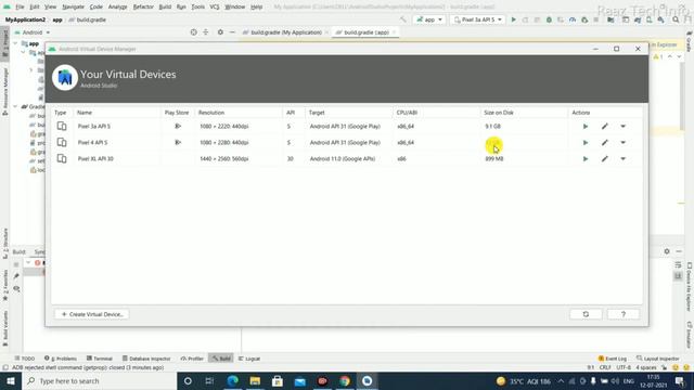 Emulator error in Android Studio (All error Solution) смотреть онлайн