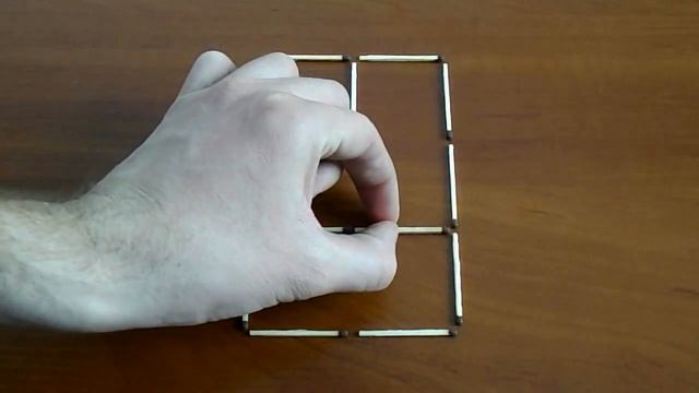 Головоломки со спичками 1/55 Передвиньте 2 спички чтобы получить 2 квадрата смотреть онлайн