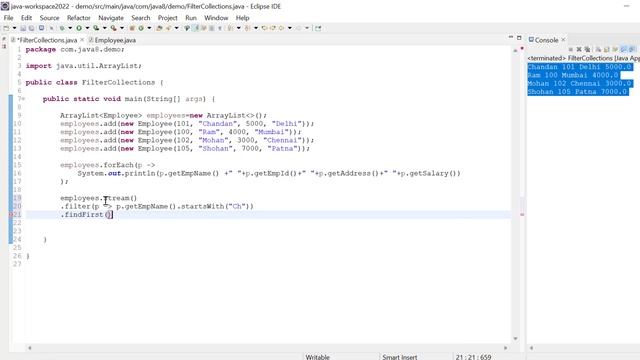 Java 8: Uncover the Power of the findFirst() Lambda Expression смотреть онлайн