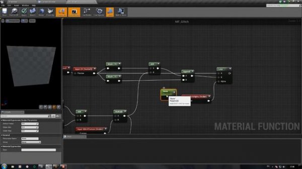 UE4 [VFX] - Texture Glitch Effect speed creation [old]