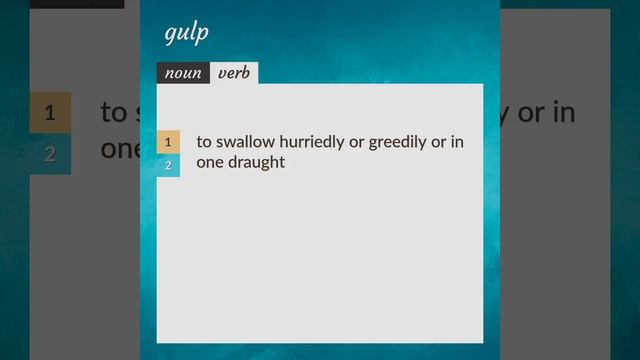 Gulp | meaning of Gulp смотреть онлайн