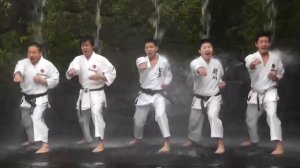 Тренировки по каратэ  в Японии