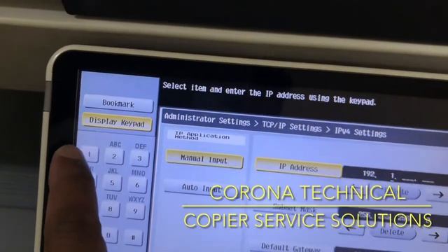 How to find IP address Konica Minolta bizhub смотреть онлайн