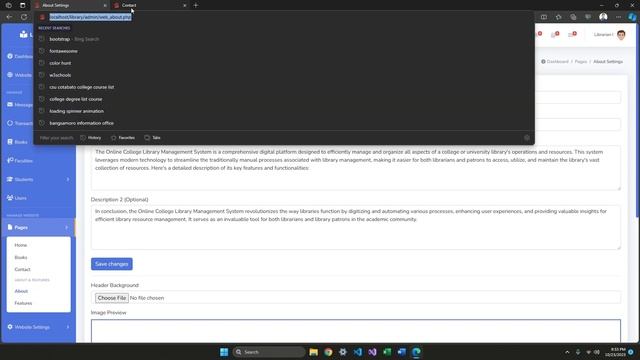 Online College Library Management System in PHP - Overview of Back-End Part 2 | Project Tutorial смотреть онлайн