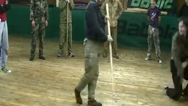 Палка в рукопашном бою по системе Кадочникова. Русский стиль. Видео 19 смотреть онлайн