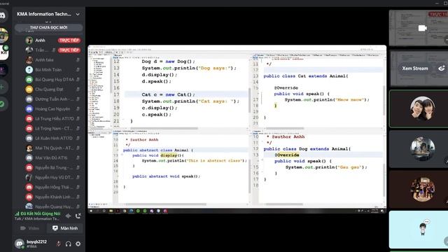 [Lập Trình Java] Tính trừu tượng смотреть онлайн