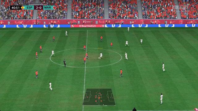 FIFA 23 PC™ | Spain vs. Morocco | Round 16 | FIFA World Cup 22 | 4K Gameplay смотреть онлайн
