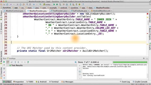Add a Join query - Developing Android Apps смотреть онлайн