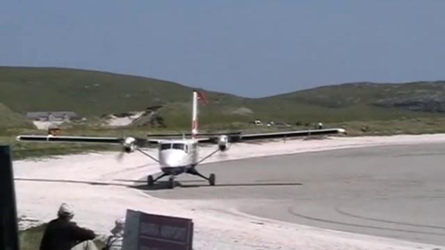 Barra Airport, Isle Of Barra, Scotland