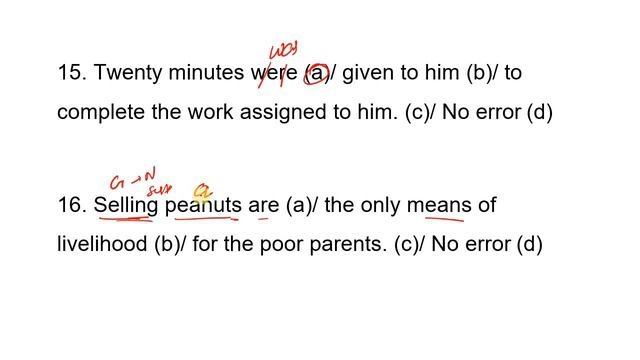 ENGLISH TEST SERIES - ERROR SPOTTING 02 смотреть онлайн