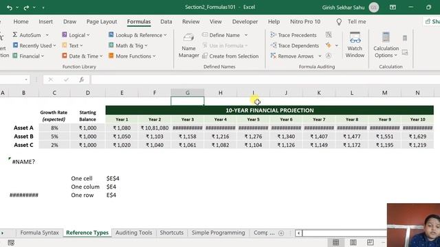 Common Excel Error Type смотреть онлайн