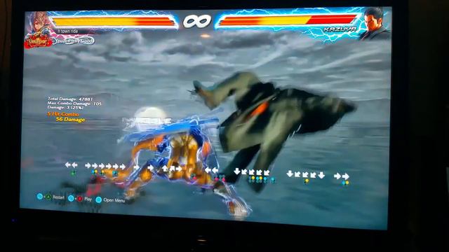 Tekken 7- Lars HIGH/MAX damage BNB combos open stages/wall splat combos/balcony break смотреть онлайн