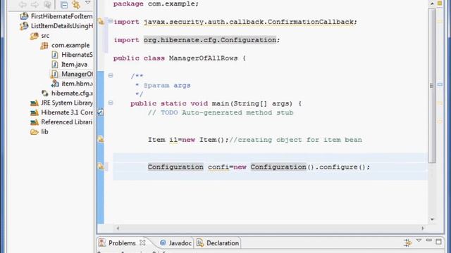 Hibernate Chapter7 - HandsOn for List Items смотреть онлайн