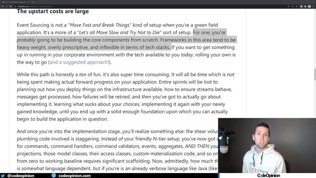 Don't Let the Internet Dupe You, that's NOT Event Sourcing смотреть онлайн