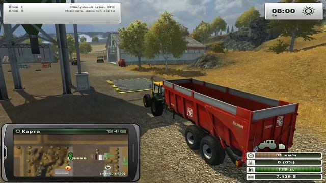 Farming Simulator 2013 Titanium Edition#1(Начинаем строить свою ферму) смотреть онлайн