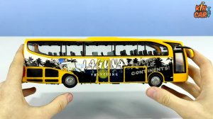 Распаковка игрушки - Желтый автобус. Кир Кар Тойс