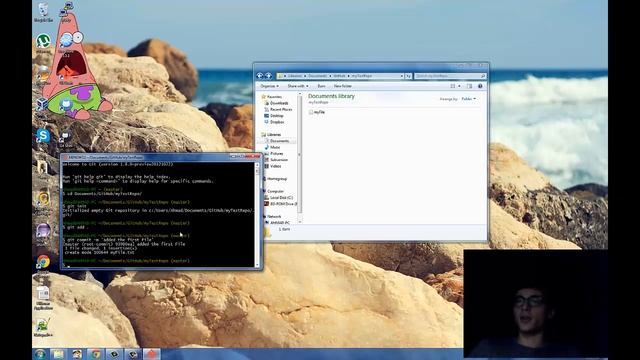 Uploading to GitHub with Git Tutorial смотреть онлайн