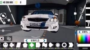 как сделать номера в кар паркинг///топовые номера на Приору для car parking