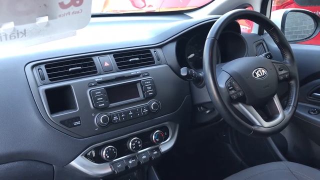 Used Kia Rio 1.25 VR7 3dr White 2014 смотреть онлайн
