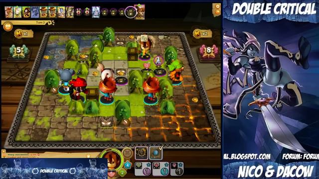 Double Critical- Krosmaster: Anna & Kerub vs Frigost & Mark смотреть онлайн