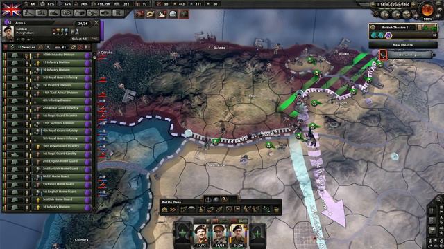 HOI4 KAISERREICH BRITAIN | British-Spanish War Part 10 - Hearts of Iron IV Let's Play Gameplay смотреть онлайн