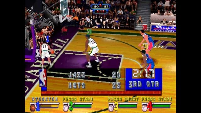 When Every Game HAD to be 3D! NBA Jam Extreme! The Classic Arcade Basketball Game Goes 3D on PS1! смотреть онлайн