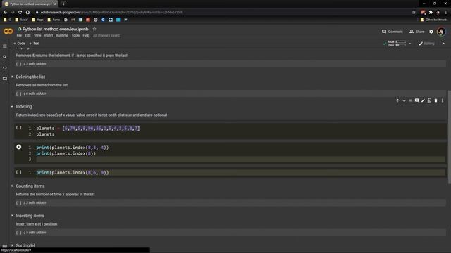 Python List Methods Overview With Examples смотреть онлайн