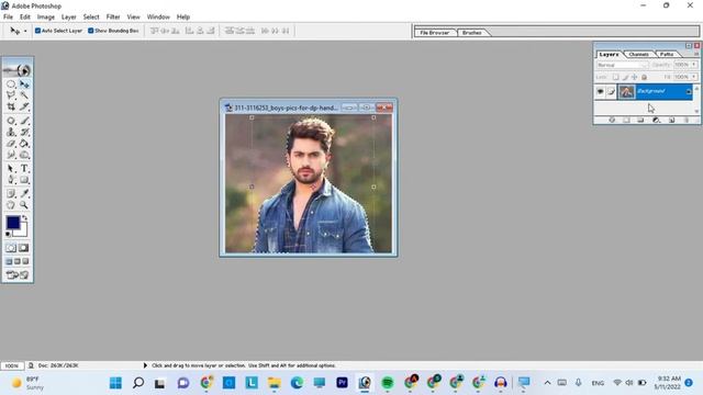 How to Make JPG File To PNG In Photoshop | Photoshop Mein Jpg se Png File Kaise Banaye смотреть онлайн