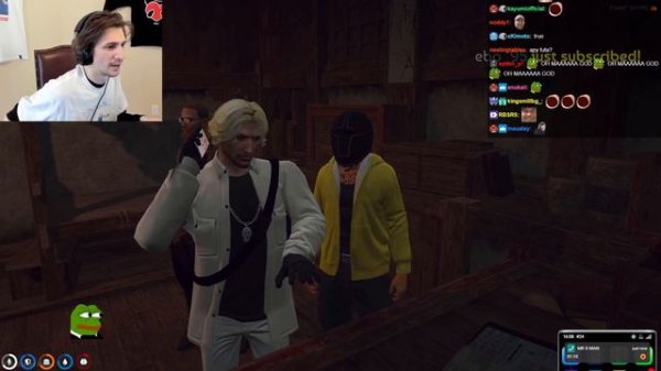 xQc Enters a NSFW Website