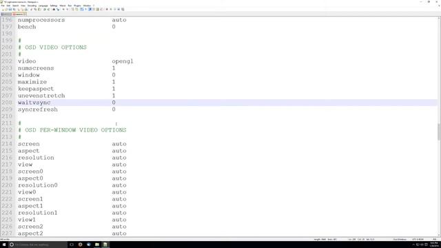 MAME INI setting guide смотреть онлайн