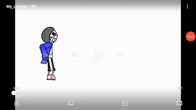 Dust Sans Vs Error Sans (THIS IS SHORT VID OK?)