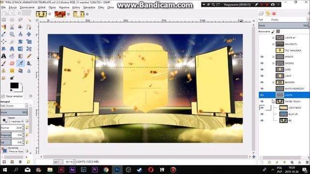 FIFA 20 PACK ANIMATION TEMPLATE | PSD & GIMP смотреть онлайн