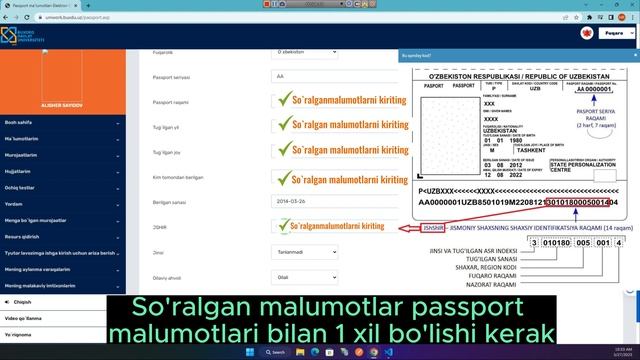 Uniwork ro'yxatdan o`tish va login parolni tiklash смотреть онлайн
