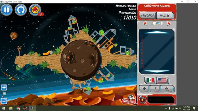 Angry Birds Space Tazos by Door257 Gameplay смотреть онлайн