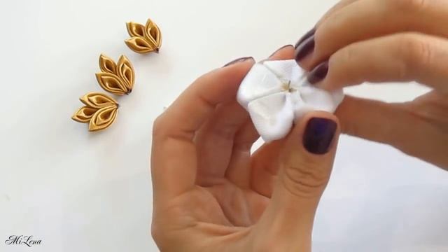 ПРАЗДНИЧНЫЙ ОБОДОК, МК / DIY Kanzashi Headband смотреть онлайн