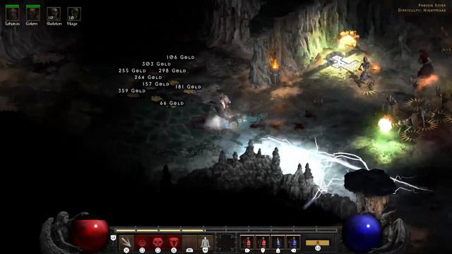 Diablo 2 resurrection Necromancer смотреть онлайн