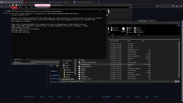 [OUTDATED] How to Install DotMod | Cold Waters смотреть онлайн